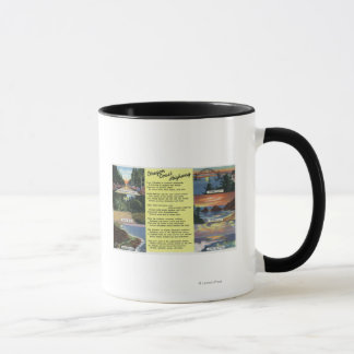Taza A lo largo de la carretera costera de Oregón con u