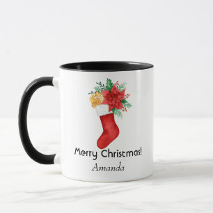 Taza A los navidades les encanta el vidrio esmerilado