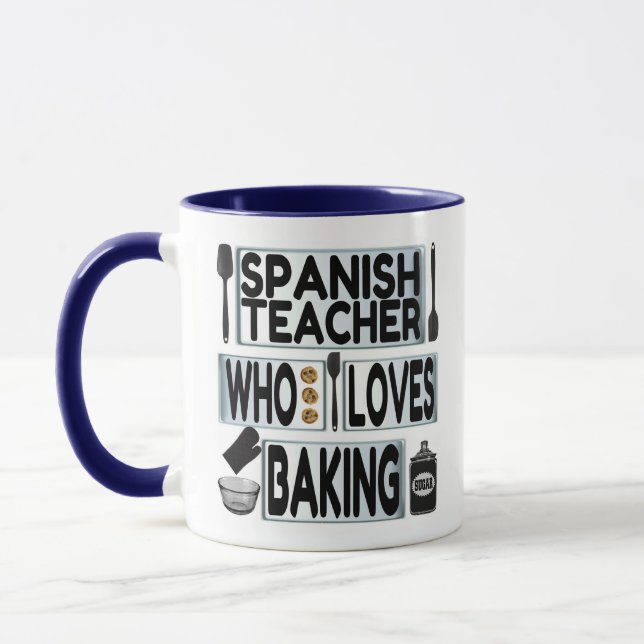 Taza A los profesores españoles les encanta el pan (Izquierda)