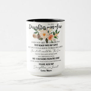 Taza A mi hija en derecho, no llegué a elegir