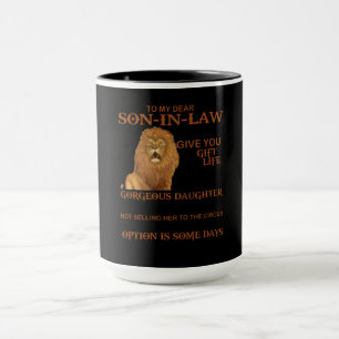 Taza A mi querido hijo de Derecho no te di el regalo