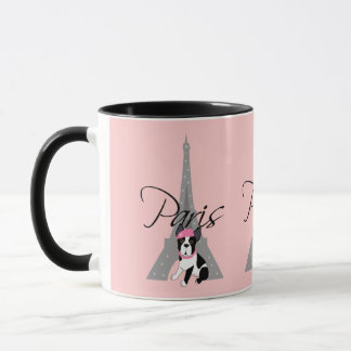 Taza À pequeno París del Le chien