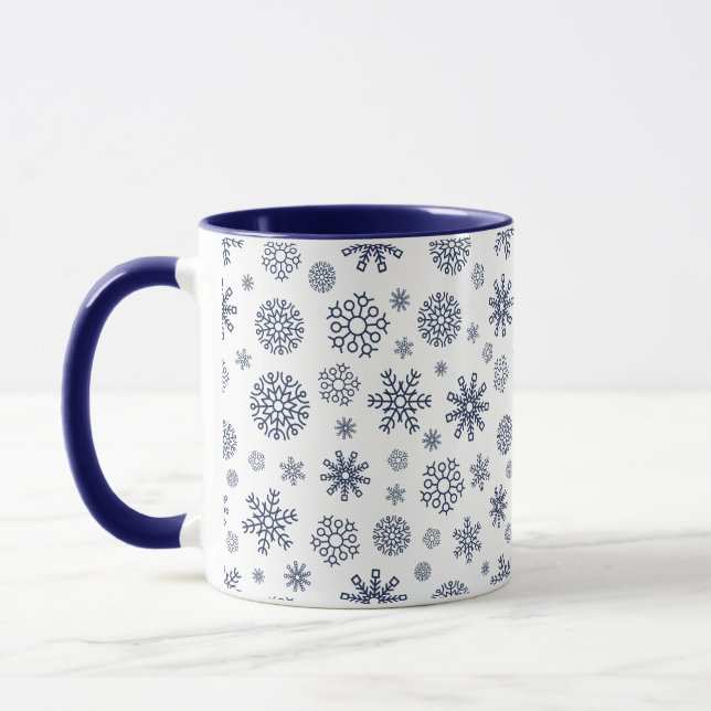 Taza  A Simple Elegant Floral Vine Pattern (Izquierda)
