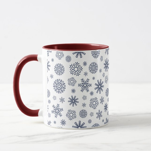 Taza  A Simple Elegant Floral Vine Pattern (Izquierda)