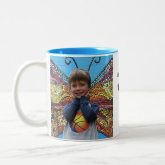 Taza a solas de la mariposa de Dreas