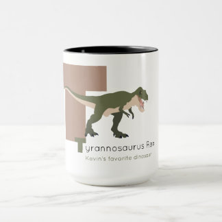 Taza A T le gusta Tyrannosaurus Rex