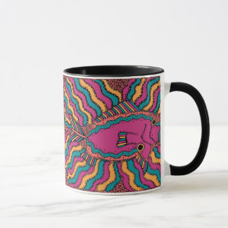 Taza Aarl - estación de primavera de los pescados