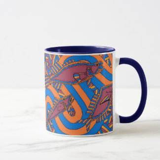 Taza Aarli - escuela de la estación del invierno de los