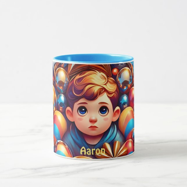 Taza AARON ~ CUTE BOY ~ Mug (Centro)