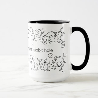 Taza Abajo de la madriguera de conejo, Sarah Fielke BOM