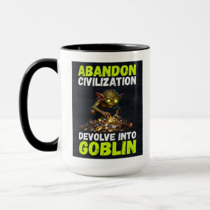 Taza Abandonar la Civilización y Convertirse en Duende 