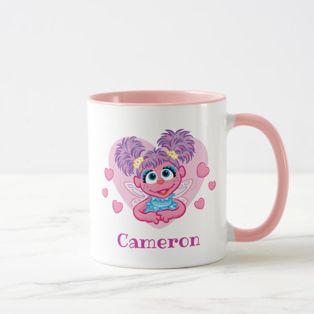 Taza Abby Cadabby Valentine Hearts Graphic (Derecha)