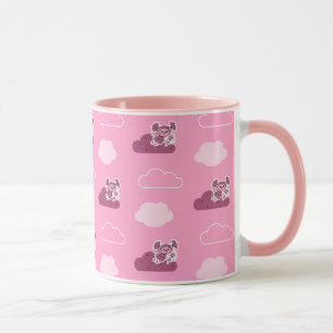Taza Abby Doodley Cloud Pattern