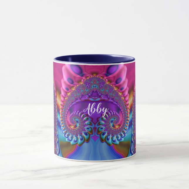 Taza ABBY ~ Mug personalizado ~ zany inusual (Centro)