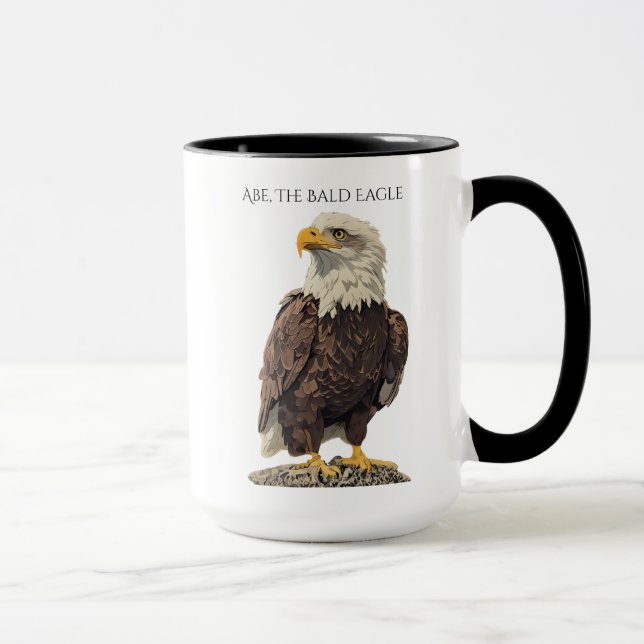 Taza Abe the Bald Eagle Mug (Derecha)