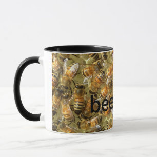 Taza abeja amable "la bondad importa" miel burbuja