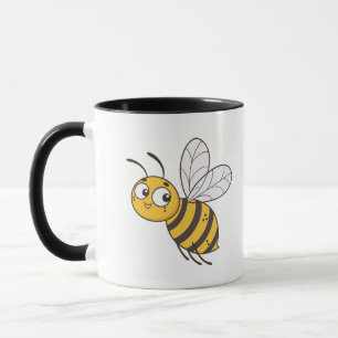 Taza Abeja de miel reina voladora