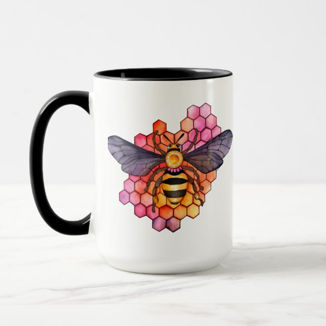 Taza Abeja de panal (Izquierda)