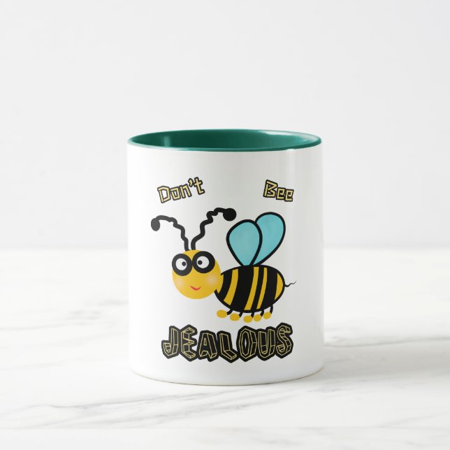 Taza Abeja divertida (Centro)