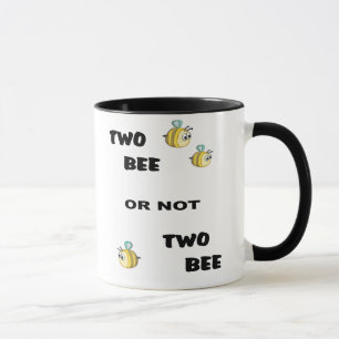 Taza Abeja dos abeja o no dos