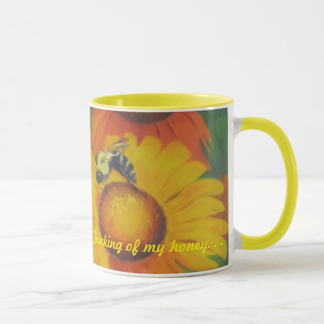 Taza "Abeja ocupada " (Derecha)