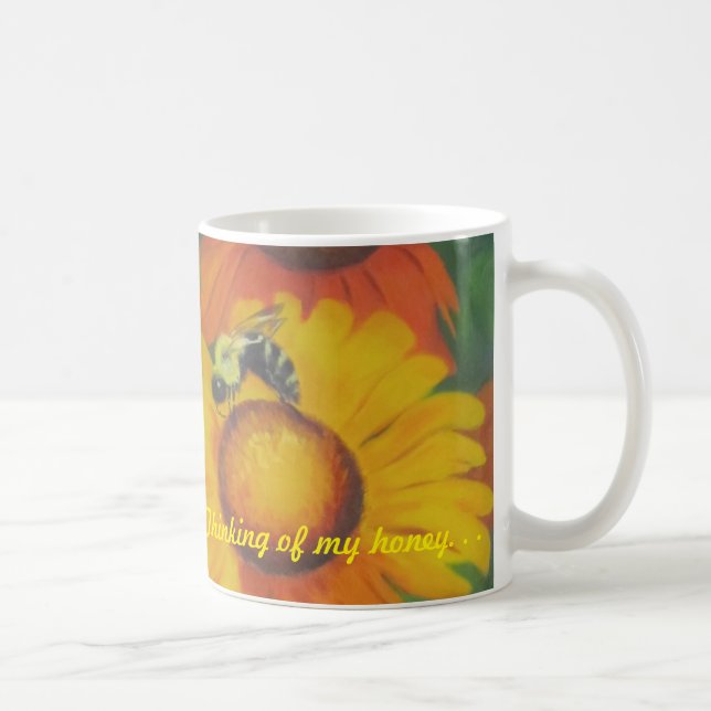 Taza "Abeja ocupada " (Derecha)