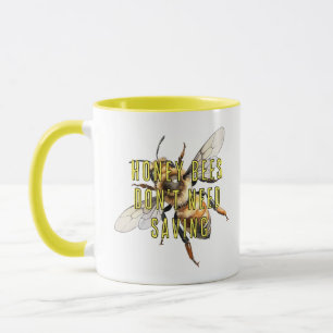 Taza Abejas de miel no necesitan salvarse