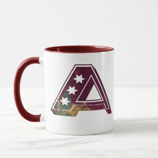 Taza ABIGAIL -A- grano marrón vintage