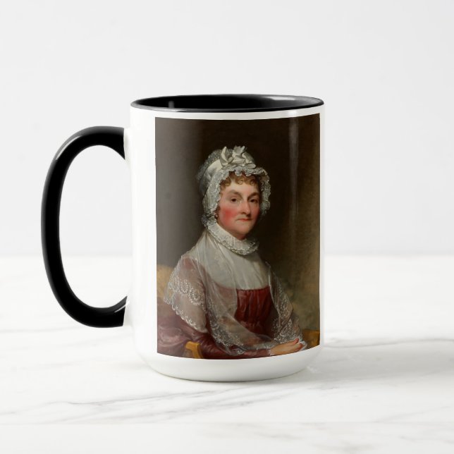 Taza Abigail Smith Adams de Gilbert Stuart (Izquierda)