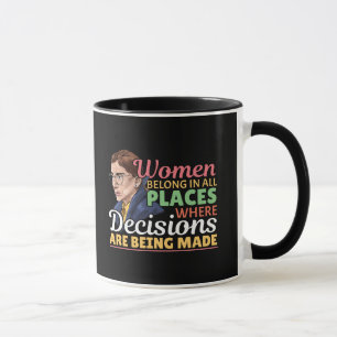 Taza Abogada Feminista Jueza Ruth Bader Ginsburg