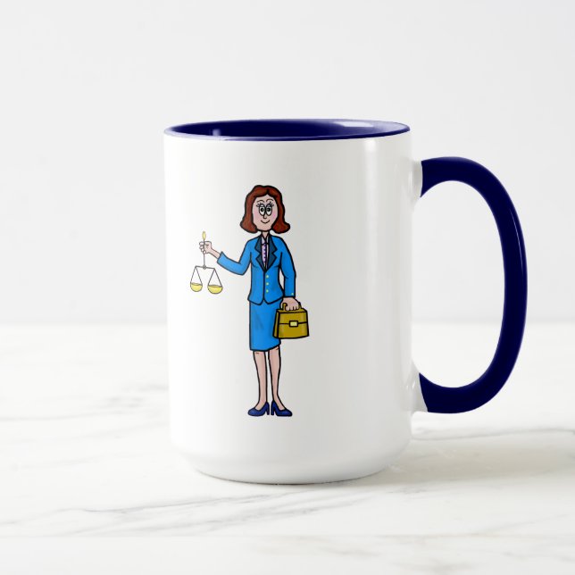 Taza Abogada Mug (Derecha)