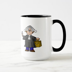 Taza Abogado británico o Barrister Mug