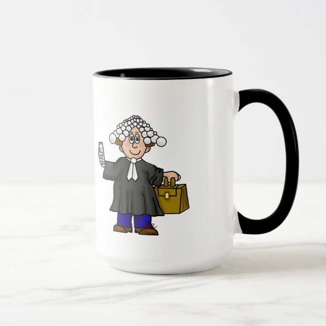 Taza Abogado británico o Barrister Mug (Derecha)