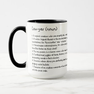 Taza Abogado Funny Personalizado Mug