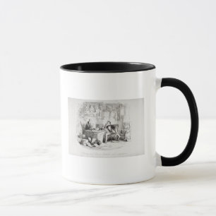 Taza Abogado y cliente, fortaleza de ánimo e