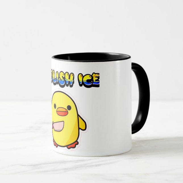 Taza Abolish Ice – Melting Boundaries Abstract Concept (Anverso derecho)