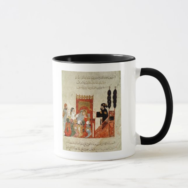Taza Abou Zayd que predica en la mezquita (Derecha)