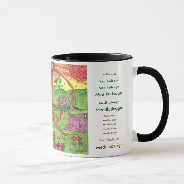Taza Abrace un árbol (Derecha)