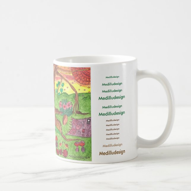 Taza Abrace un árbol (Derecha)