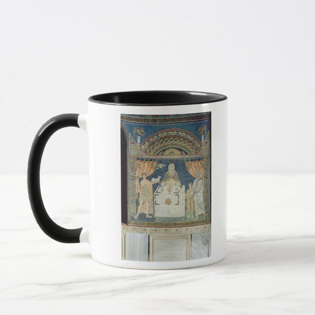 Taza Abraham, Isaac y Melchisedech (Izquierda)
