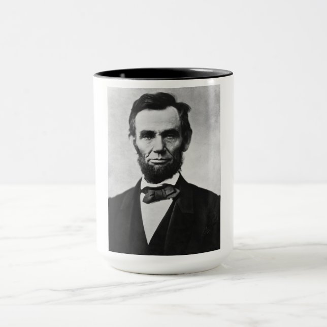 Taza Abraham Lincoln: 16º presidente de América (Centro)