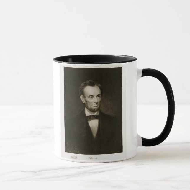 Taza Abraham Lincoln, décimosexto presidente del Stat (Derecha)