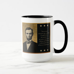Taza abraham lincoln mug