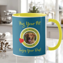 Taza Abraza a tu Mascota y a tu foto para que disfrutes