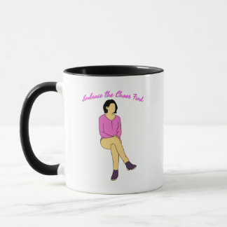 Taza Abraza el Caos Encuentra tu Calma Frase Inspirador