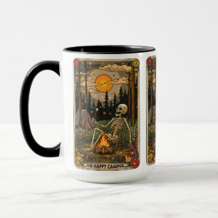 Taza Abraza los bosques místicos El feliz camper tarot