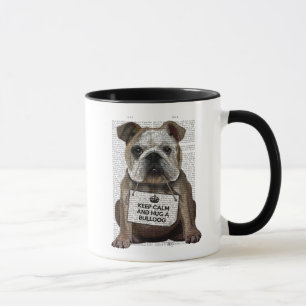 Taza Abrazarse de Bulldog