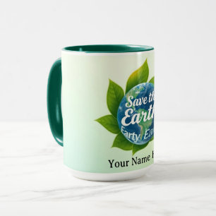 Taza Abrazo de Eco-Guardianes Tierra Celestial