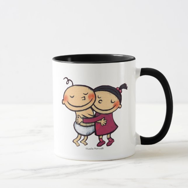 Taza Abrazo de los mejores amigos (Derecha)