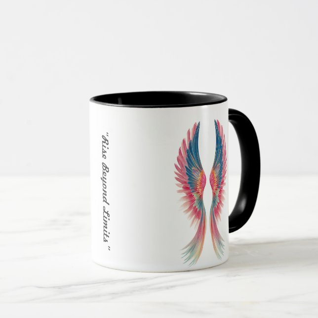 Taza "Abrazo de Luz Celestial" (Anverso derecho)